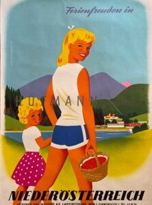 Ferienfreuden in Niederösterreich, ca. 1950er Jahre