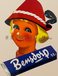 Bensdorp – Schokolade mit Charme Atelier Hofmann, ca. 1950er-Jahre