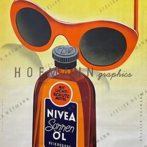 Nivea-Sonnenöl Poster